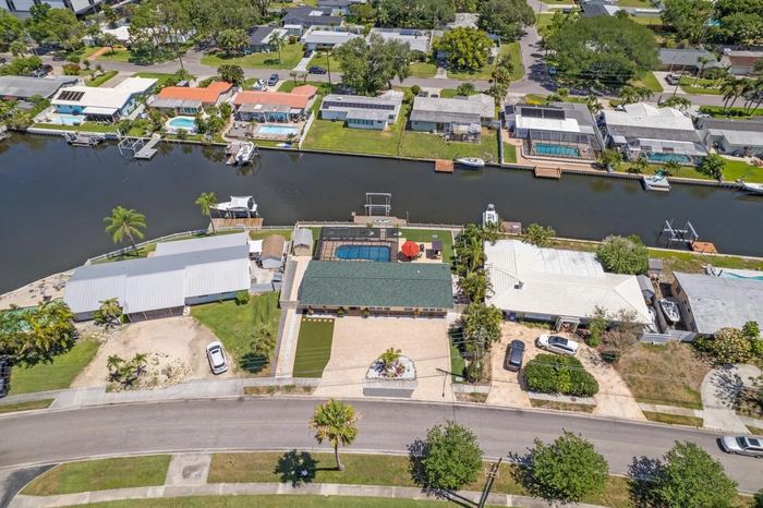 Aerial drone photo of 245 78th Ave N