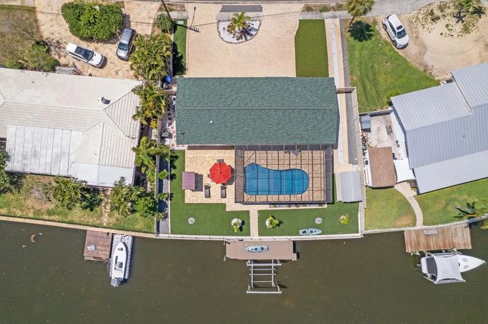 Aerial drone photo of 245 78th Ave N