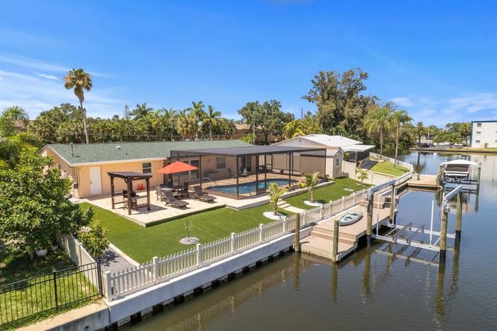 Aerial drone photo of 245 78th Ave N