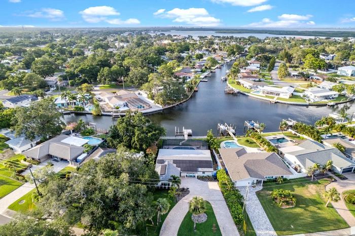 Aerial drone photo of 5119 Venetian Blvd